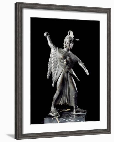 Etruscan Art : Statuette of the Goddess Minerva-null-Framed Photographic Print