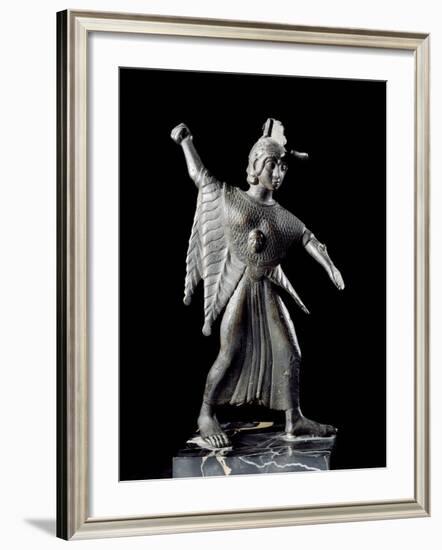 Etruscan Art : Statuette of the Goddess Minerva-null-Framed Photographic Print