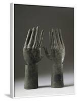 Etruscan Art : Two Hands-null-Framed Photographic Print