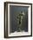 Etruscan Bronze Figurine of Ethiopian Man with Wineskin, from Marzabotto, Bologna Province, Italy-null-Framed Giclee Print