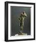 Etruscan Bronze Figurine of Ethiopian Man with Wineskin, from Marzabotto, Bologna Province, Italy-null-Framed Giclee Print