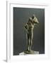 Etruscan Bronze Figurine of Ethiopian Man with Wineskin, from Marzabotto, Bologna Province, Italy-null-Framed Giclee Print