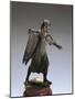 Etruscan Bronze Statue of Goddess Juno, 500-480 B.C.-null-Mounted Giclee Print