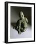 Etruscan Bronze Statue of Seated Child, from Tarquinia, Latium Region, Italy, 3rd-2nd Century B.C.-null-Framed Giclee Print