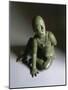 Etruscan Bronze Statue of Seated Child, from Tarquinia, Latium Region, Italy, 3rd-2nd Century B.C.-null-Mounted Giclee Print