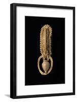 Etruscan Gold Earring with Pendant, from Chiusi, Siena Province, Italy B.C.-null-Framed Giclee Print