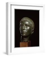 Etruscan Head of a Young Man-null-Framed Photographic Print