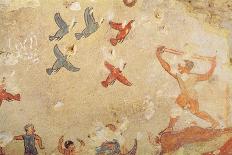 Detail of a Mural from the Tomb of the Infernal Quadriga-Etruscan-Giclee Print