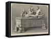 Etruscan Sarcophagus, Castellani Collection-null-Framed Stretched Canvas