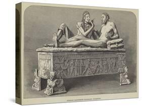 Etruscan Sarcophagus, Castellani Collection-null-Stretched Canvas