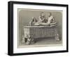Etruscan Sarcophagus, Castellani Collection-null-Framed Giclee Print