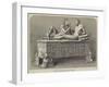 Etruscan Sarcophagus, Castellani Collection-null-Framed Giclee Print