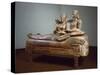 Etruscan Sarcophagus of the Spouses-null-Stretched Canvas