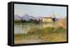 Etruscan Scene, the Carrara Mountains-Matthew Ridley Corbet-Framed Stretched Canvas