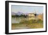 Etruscan Scene, the Carrara Mountains-Matthew Ridley Corbet-Framed Giclee Print