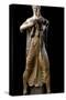Etruscan Sculpture of the Goddess Leto Holding Her Son Apollo-null-Stretched Canvas