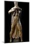 Etruscan Sculpture of the Goddess Leto Holding Her Son Apollo-null-Mounted Photographic Print