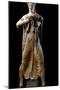 Etruscan Sculpture of the Goddess Leto Holding Her Son Apollo-null-Mounted Photographic Print
