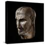Etruscan Sculpture of Virile Head-null-Stretched Canvas