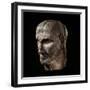 Etruscan Sculpture of Virile Head-null-Framed Photographic Print
