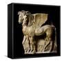 Etruscan Sculpture of Winged Horses of Tarquinia-null-Framed Stretched Canvas
