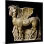 Etruscan Sculpture of Winged Horses of Tarquinia-null-Mounted Photographic Print