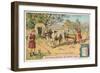 Etruscans Ploughing-European School-Framed Giclee Print