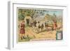 Etruscans Ploughing-European School-Framed Giclee Print