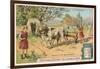 Etruscans Ploughing-European School-Framed Giclee Print