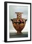 Etrusco-Ionian Black-Figure Hydria Depicting a Hunting Scene, from Cerveteri, circa 540-530 BC-null-Framed Giclee Print