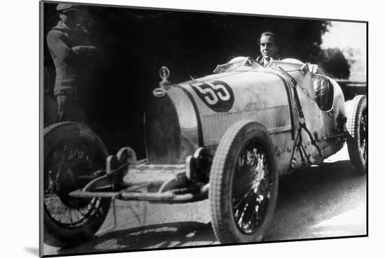 Ettore Bugatti (1881-1947)Italian Car Manufacturer, 20's-null-Mounted Photo
