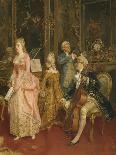 Concert at the Time of Mozart, 1853-Ettore Simonetti-Framed Giclee Print