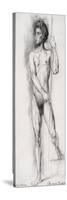 Etude d'après le modèle pour Hercule au lac Stymphale-Gustave Moreau-Stretched Canvas