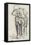 Etude d'éléphant-Gustave Moreau-Framed Stretched Canvas