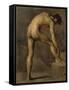 Etude d'homme - Académie-Achille Etna Michallon-Framed Stretched Canvas