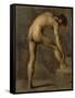 Etude d'homme - Académie-Achille Etna Michallon-Framed Stretched Canvas