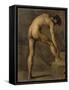 Etude d'homme - Académie-Achille Etna Michallon-Framed Stretched Canvas