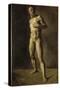 Etude d'homme nu-Eugene Delacroix-Stretched Canvas