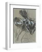 Etude d'un noeud de ruban-Edgar Degas-Framed Giclee Print