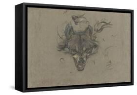 Etude d'un renard-Pieter Boel-Framed Stretched Canvas