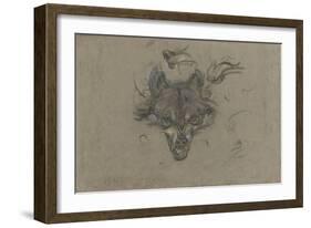 Etude d'un renard-Pieter Boel-Framed Giclee Print