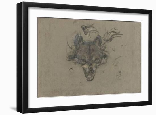 Etude d'un renard-Pieter Boel-Framed Giclee Print