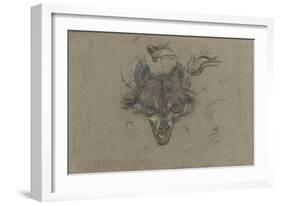 Etude d'un renard-Pieter Boel-Framed Giclee Print