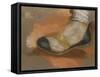 Etude d'une babouche; étude pour "La Mort de Sardanapale"; 1827-1828-Eugene Delacroix-Framed Stretched Canvas