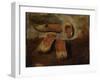 Etude de babouches-Eugene Delacroix-Framed Giclee Print