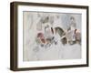 Etude de cavaliers arabes-Eugene Delacroix-Framed Giclee Print