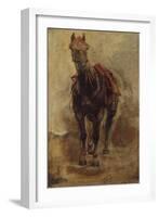 Etude de cheval pour le portrait équestre du comte Palikao-Paul Baudry-Framed Giclee Print