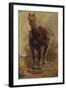 Etude de cheval pour le portrait équestre du comte Palikao-Paul Baudry-Framed Giclee Print