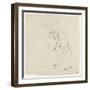 Etude de cheval, tête et poitrail-Louis Anquetin-Framed Giclee Print