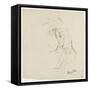 Etude de cheval, tête et poitrail-Louis Anquetin-Framed Stretched Canvas